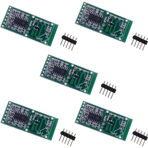 5pcs Smart Electronics RCWL-0516 microwave radar sensor module Human body induction switch module Intelligent sensor