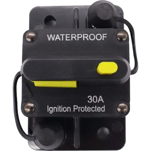 30-300 AMP Manual Reset IP67 Circuit Breaker 12-48V Car Auto Boat Caravan Bus Truck RV Fuse Power Protect Protection
