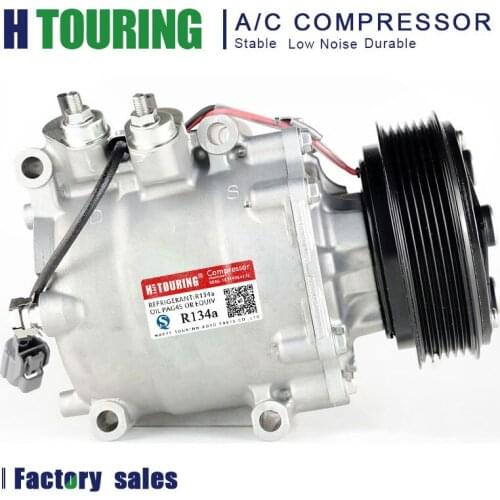 For Honda Auto AC Compressor For Car Honda FR-V BE 1.7 2004 2005 2006 2007 2008 2009 38810-RJH-006 38810RJH006 105mm 4PK