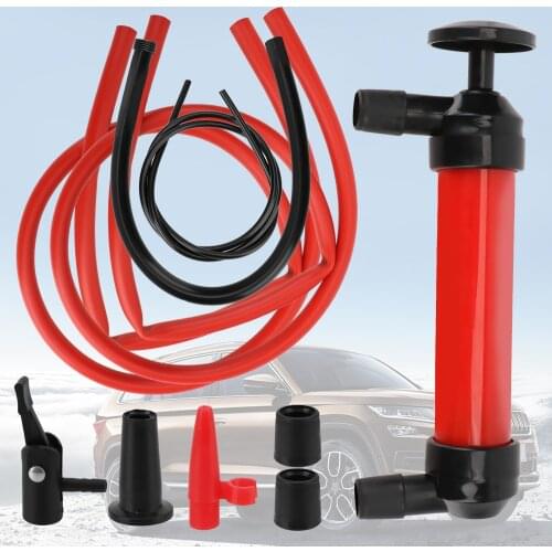 LEEPEE Car Hose Siphon Sucker Transfer Sucking Pipe Vacuum Hand Pumps Manual Oil Pump For Pumping Fuel Gas Liquid Water