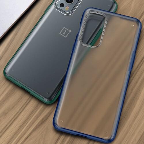Case for oneplus nord 2 5g bumper cover on one plus nord2 6.43 protective phone coque back bag silicone matte soft tpu shell 360