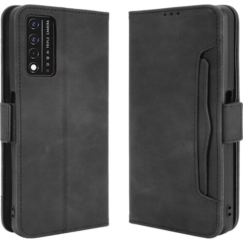 For T-Mobile Revvl V+ 5G Cover Premium Leather Flip Multi-card slot Cover For T-Mobile Revvl V+ Plus 5G case