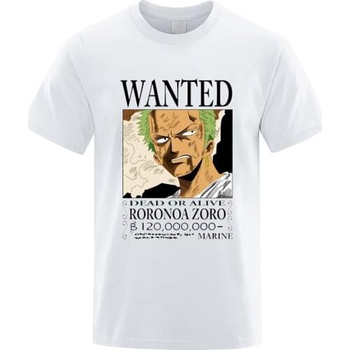 CLOOCL Cartoon Anime One-Piece 100% Cotton T-Shirt 3D Printed Fashion Luffy T-Shirt Short Sleeve Hip Hop Funny Cotton Tees Tops