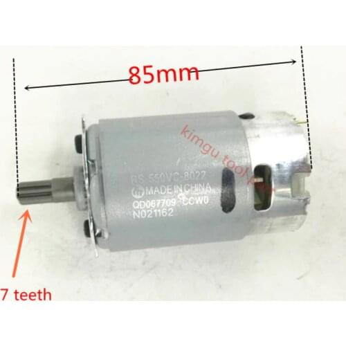 7 Teeth Motor CCW15 Parts N076006 N021162 for DeWALT 10.8V DCF815S2 DCF813 DCF815 DCF805 DCF813S2 Cordless Drill Driver IMPACT