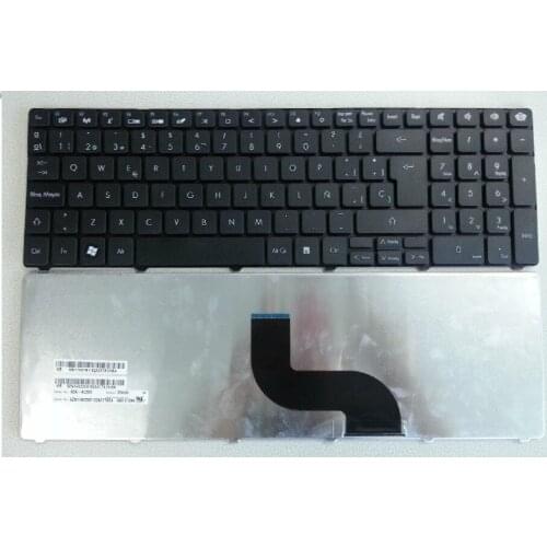 Original new for Acer Aspire 5740 5810T 5820 7735 7551 5336 5410 5536 5738 5810 5252 5742G SP spanish laptop keyboard teclado