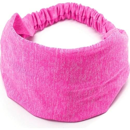 3 Pieces Women Yoga Hairband High Stretch Wide Head Bands Femme Outdoor Fitness Pilates Running Sweatband