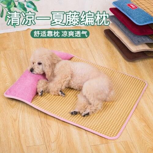 New Pet Coolling Mat Summer Breathable Dog Cat Sleeping Bed Cushion Puppy Cats Kitten Sofa Floor Soft Cool Cushion Blanket