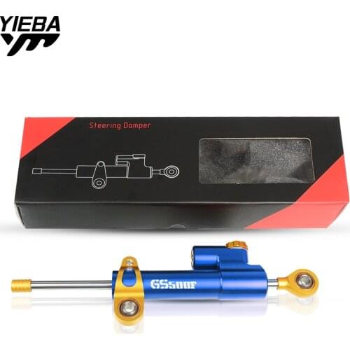 Motorcycle Damper Steering Stabilize For SUZUKI GS500F 2004-2009 Safety Control Bracket Mount kit Motorbike Aluminum