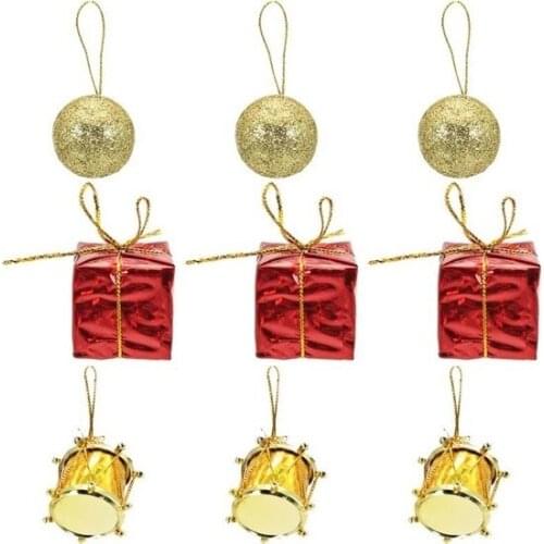 Christmas Tree Decoration Set 9'lu christmas decorations рождественские украшения