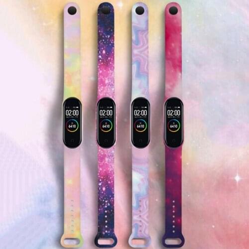 For Xiaomi Mi Band 5 4 3 6 Silicone Strap Wristband Replacement Accessories Colorful Bracelet for Xiomi MiBand 5 Wrist strap