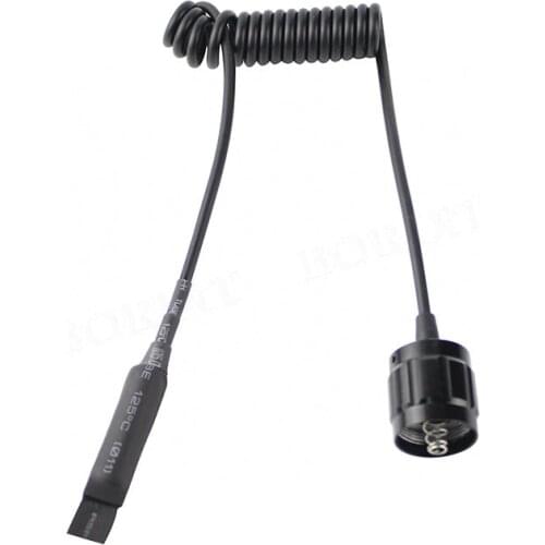 Dual Mode Tactical Switch Remote Control Switch for C8 WF-501B 502B Flashlight Rat Tail Switch for LED Flashlight Torch