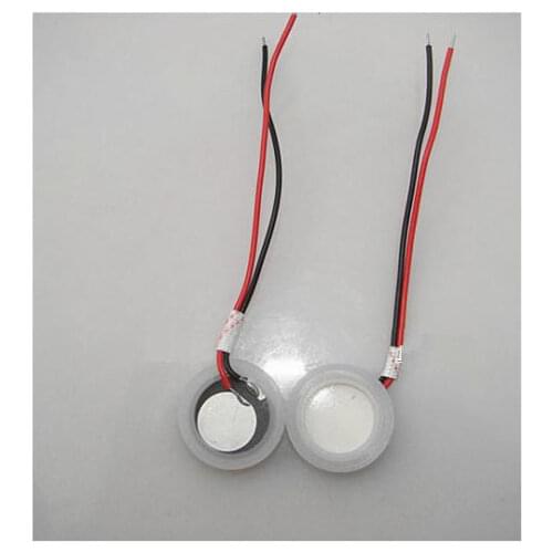 10 PCS 20mm Ultrasonic Mist Maker Fogger Ceramics Discs with Wire & Sealing Ring