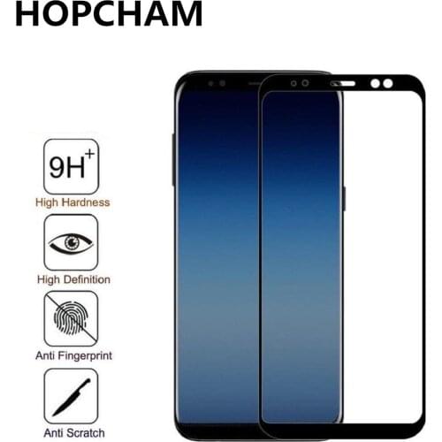 2pcs Tempered Glass For Samsung A7 2018 Case Full Cover Screen Protector Protective Safety Tremp For Galaxy A 7 7a A72018 A750