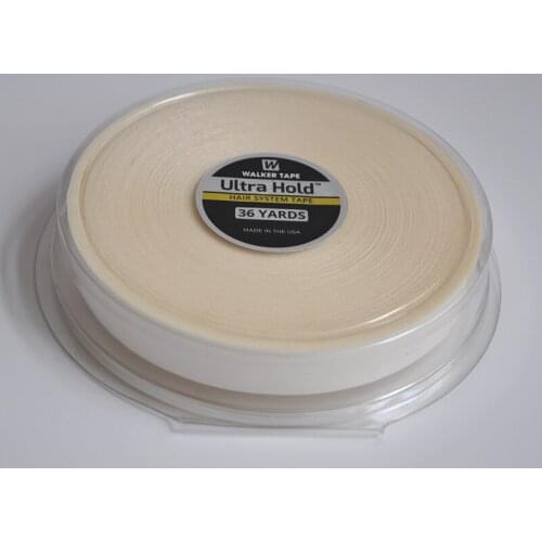 3/4inch(1.9cm)*36yards White Strong Ultra Hold Wig Double Sided Waterproof Adhesive Tape For Tape Hair Extension/Toupee/Lace Wig