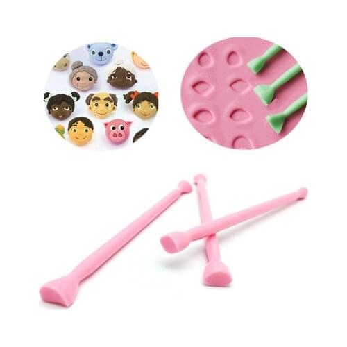 3pcs Eye Mold Wrinkle Tool Plastic Fondant Cutter Cake Fondant Mold Cake Decorating Tools Fondant Cake Essential Tool H827