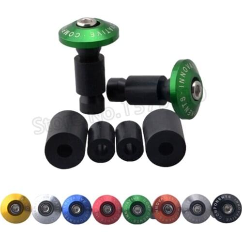 8 Color 22mm Universal Motorcycle 7/8" Handlebar Grips Bar End Plug Caps For Honda Ducati Kawasaki Suzuki