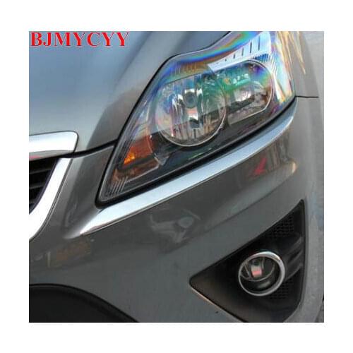 BJMYCYY free shipping!The headlights light strip for ford focus mk2 2.5 2006-2011