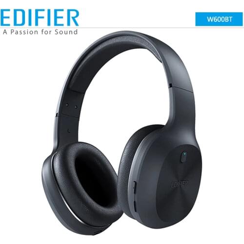 EDIFIER W600BT Wireless Bluetooth Headset Bluetooth v5.1 40mm Drivers Unit Wireless Headphones Up to 30hrs Playback