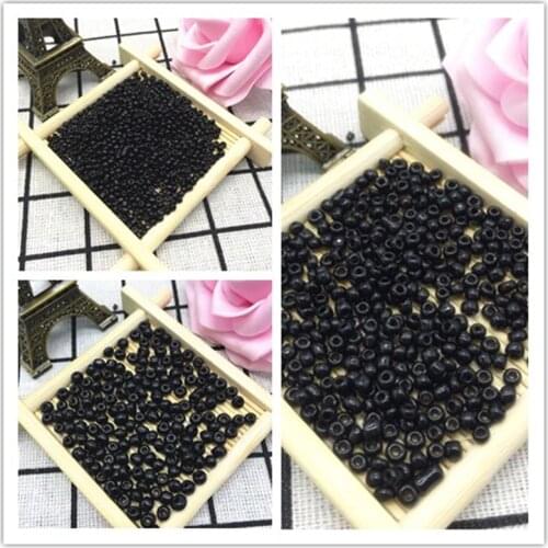 New DIY 2mm/3mm/4mm 1000/500/200pcs Czech Glass Seed Spacer Beads Jewelry Fitting White