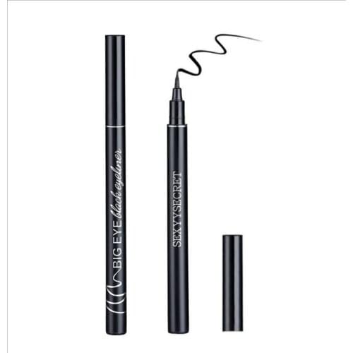 Black Liquid Eyeliner Waterproof Long-lasting Make Up Women Comestic Eye Liner Pencil Makeup Crayon Eyes Marker Pen T0472