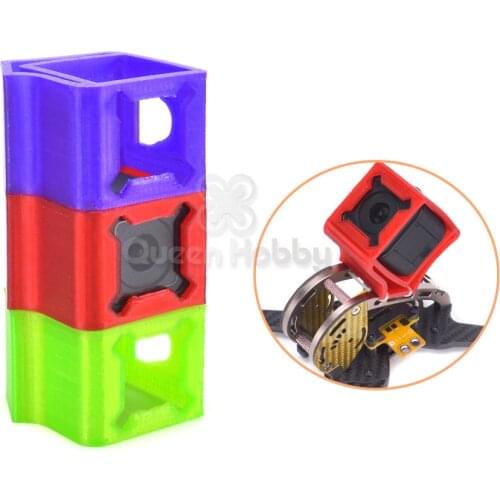 3D Printed 30 Degree For Gopro Session 4 / 5 Fixed Mount Holder Seat Cover Bracket for Runcam 3 Camera FPV Racer RC Drone