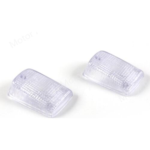 For Suzuki Katana 1988 - 1997 Front Light Covers Lamp Shell Turn Signal Lights Lens 1989 1990 1991 1992 1993 1994 1995 1996