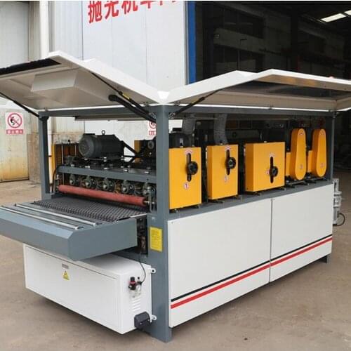 Two-year warranty fully automatic 1000-6S plywood automatic sanding polish machine wood brush sander polishing machine