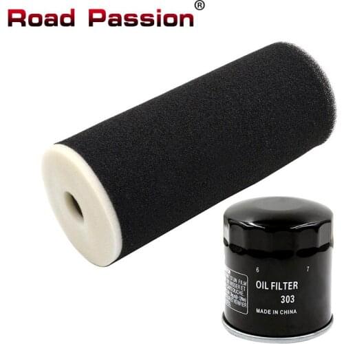 Road Passion Motorcycle Air Filter & Oil Filter Kit For YAMAHA Grizzly 660 YFM660FH YFM660FHW YFM660F YFM660FAH YFM660 FASE