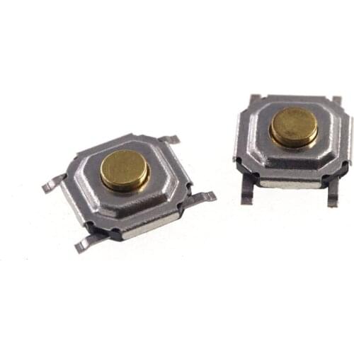 Tape & Reel Miniature Tact Switch 4x4x1.6 mm ( 5.2x5.2x1.6) SMT Horizontal Vertical Surface Mount Reflow Solder light Push SPST