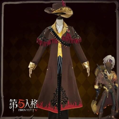 New Identity V Cos Grave Guard Sunset Yellow Sand Height Restoration Full Set Cosplay Exquisite Costume Female Role-playing Gift
