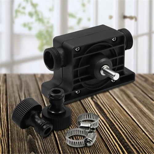 FURONGHUA Portable Electric Drill Pump Oil Fluid Water Pump Self Priming Transfer Oil Fluid Water Pump Shank for Electric Drill