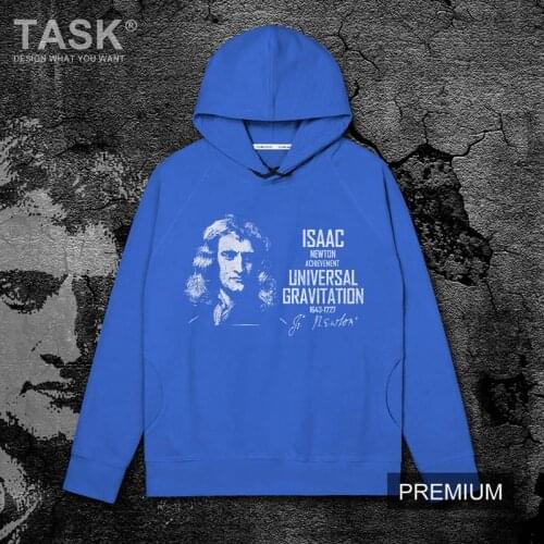 Celebrity Isaac Newton United Kingdom physicist natural law gravity calculus Binomial Theorem hoodie sweatshirt men harajuku new