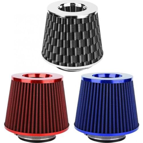 Car Universal 63mm Iron High Flow Air Multi Diameter Mushroom Head Air Filter Kit Air Intake Filter car accessories
