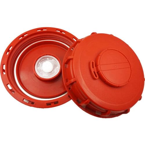 2x IBC VENTED LID 150MM FOR 1000L IBC WATER CUBE TANK PODS TOTES SCHUTZ LID