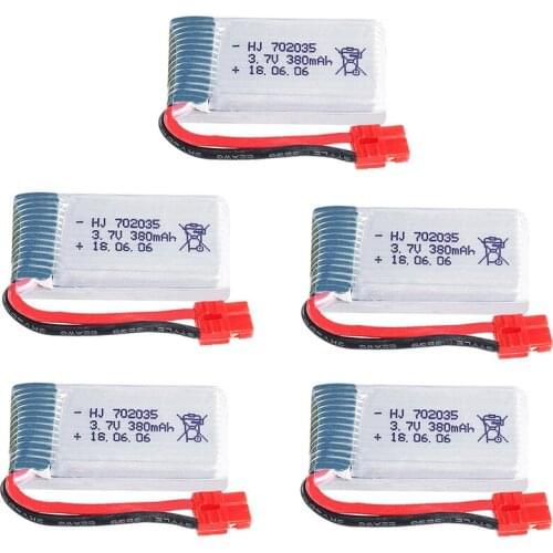 3.7V 380mAh Lipo Battery+ Charger For SYMA X5A-1 X15 X15C X15W RC Helicopter Spare Parts 3.7v RC Drone battery