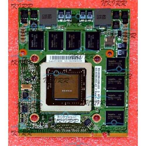 468592-001 583495-001 456190-001 490567-001 G92-975-A2/NB8E-GLM3 512M FX3600M FX 3600M VGA Video Card for 8710W 8710P 8730W 8730