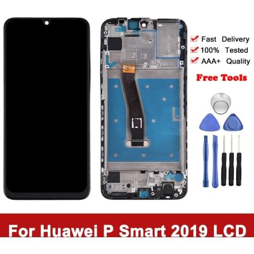 6.21" Original LCD For Huawei P Smart 2019 LCD Display Touch Screen Digitizer Replacement Parts P Smart 2019 Display POT-LX1 L21