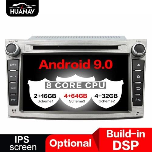 Android 9.0 Car DVD player GPS Navigation For Subaru Legacy Outback 2009-2014 Car HD multimedia Car Auto Radio palyer free maps