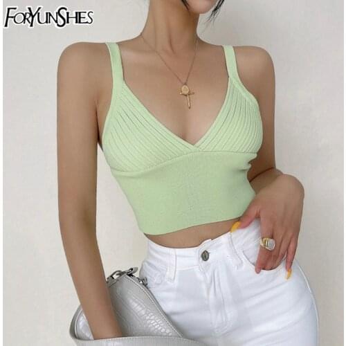 FORYUNSHES Women's Crop Tops