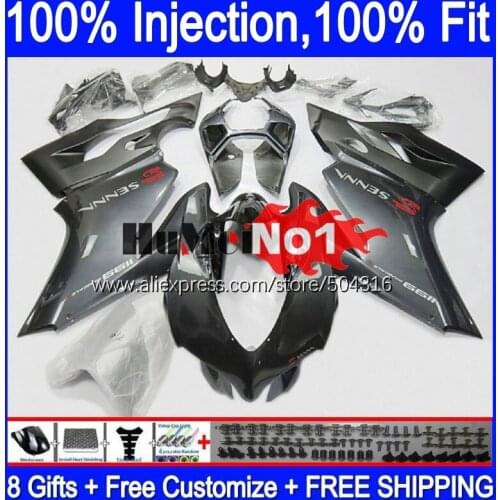 Injection For DUCATI Panigale 899 1199 S 1199R 120MC.6 899S 12 13 14 15 16 1199S 2012 2013 2014 2015 2016 Fairing factory grey