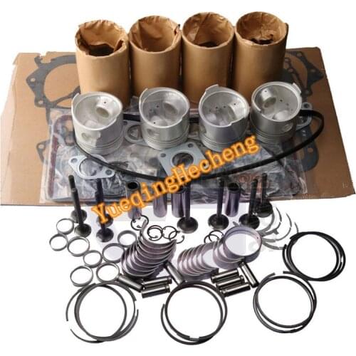 Overhaul Rebuild Kit for DOOSAN 1340XL KOBELCO SK40SR-2 Engine Fit For Yanmar 4TNE84