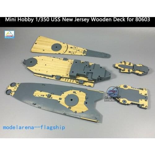 Mini Hobby 1/350 USS New Jersey Wooden Deck for 80603