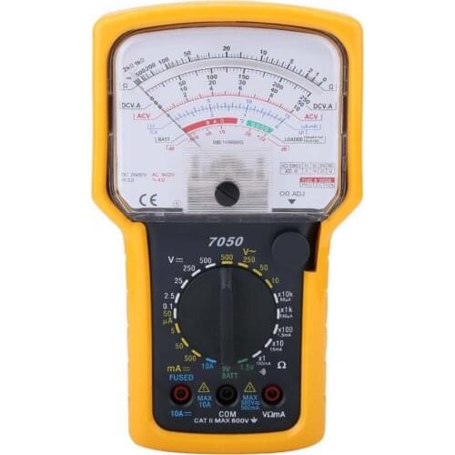 Digital Multimeter Multifunction High Sensitivity High Accuracy Ohm Test Meter Analog Multimeter KT7050 Electrical Instrument