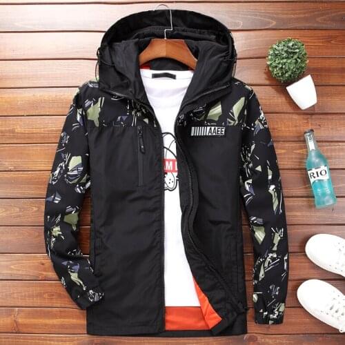 Plus size 7XL 8XL 9XL 10XL men jacket Spring autumn thin hooded Casual coat mens patchwork Windbreaker Male loose outerwear