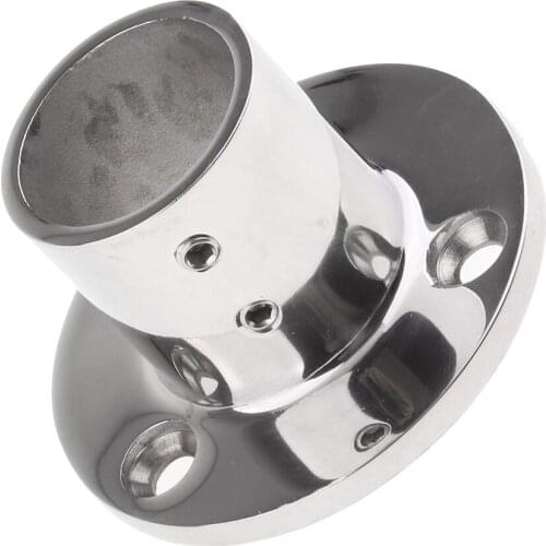 Stainless Steel Boat Hand Rail 90 Degree Hardware Fitting 1-1/4" 32mm Tube