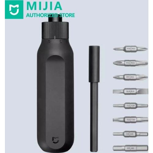 Xiaomi Mijia 16 In 1 Ratchet Screwdriver Hand Tools High Quality S2 Steel Precision Ratchet Diy Tools Cutaway Handle Design