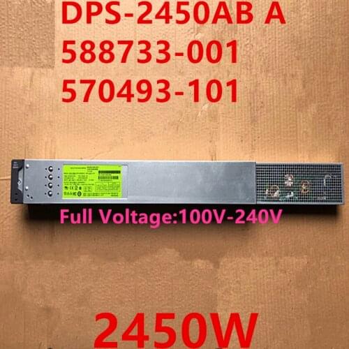 New PSU For HP C7000 2450W Power Supply DPS-2450AB A 588733-001 570493-101