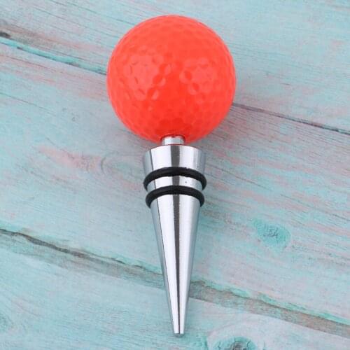 Golf Design Bottle Sealer Replacement Rubber Wine Bottles Stopper Great Decoration as Gift