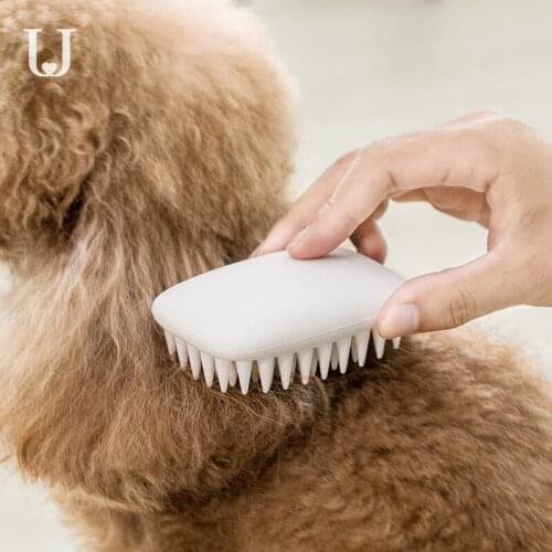 Xiaomi Jordan&Judy Pet Silicone Hair Combs Pet Dogs and Dogs Universal Anti-slip Massage Combs Hair Removal Opener