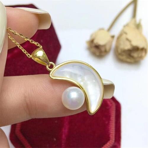 S925 Sterling Silver Screw Eye Pin Bail Top Drilled Beads End Cap For DIY Pearl Charm Pendant Connectors Jewelry Making